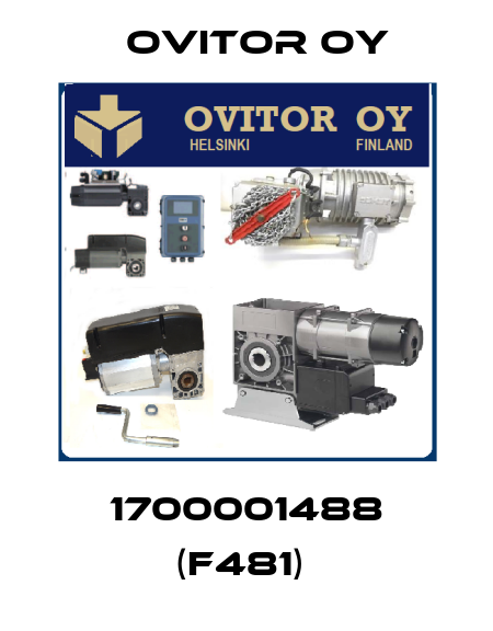 1700001488 (F481)  Ovitor Oy