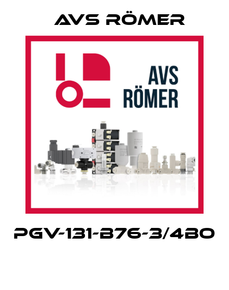 PGV-131-B76-3/4BO  Avs Römer