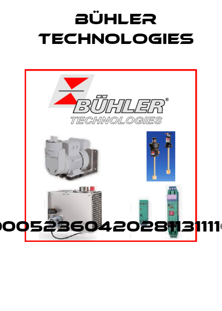 00005236042028113111100  Bühler Technologies
