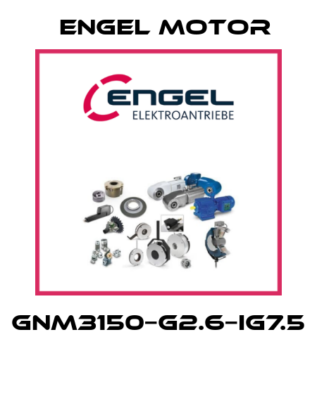 GNM3150−G2.6−IG7.5  Engel Motor