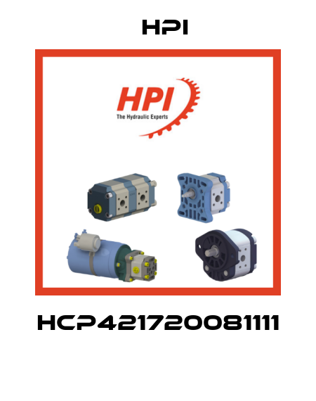HCP421720081111  HPI