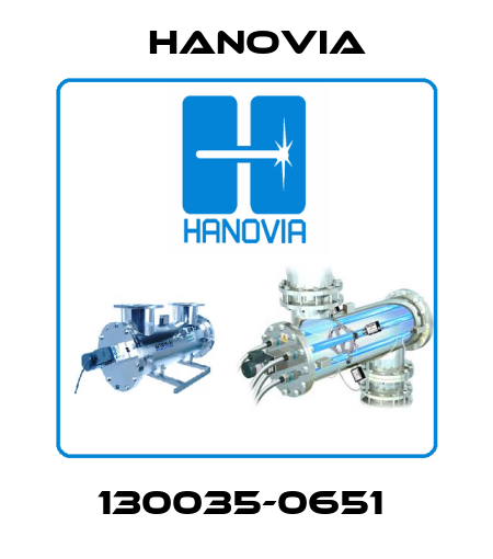 130035-0651  Hanovia