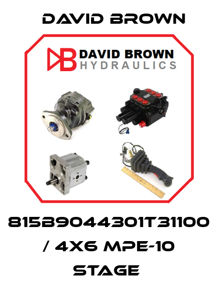 815B9044301T31100 / 4X6 MPE-10 STAGE  David Brown