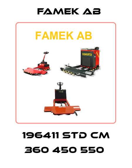 196411 STD CM 360 450 550  Famek Ab