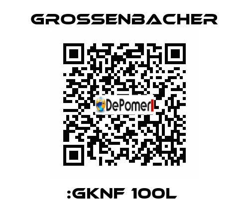:GKNF 100L  Grossenbacher