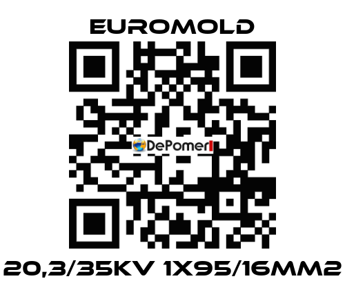 20,3/35KV 1X95/16MM2 EUROMOLD