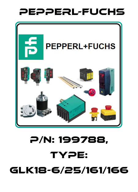 p/n: 199788, Type: GLK18-6/25/161/166 Pepperl-Fuchs