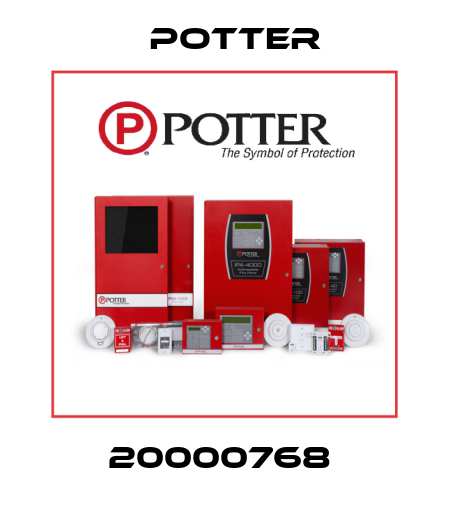 20000768  Potter