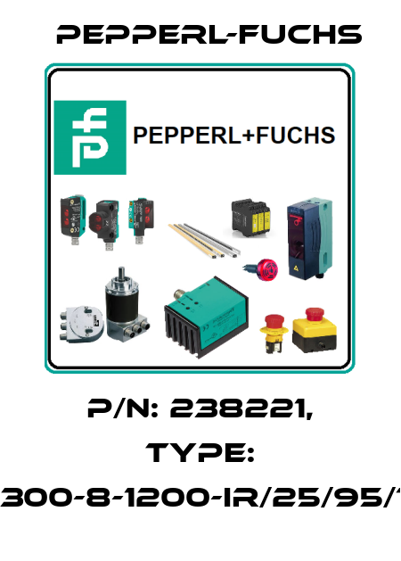 p/n: 238221, Type: ML300-8-1200-IR/25/95/120 Pepperl-Fuchs