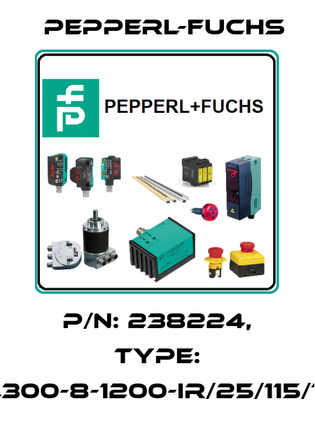 p/n: 238224, Type: ML300-8-1200-IR/25/115/127 Pepperl-Fuchs
