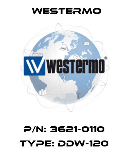 P/N: 3621-0110 Type: DDW-120 Westermo