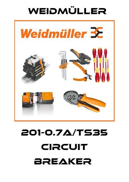 201-0.7A/TS35 CIRCUIT BREAKER  Weidmüller