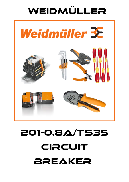 201-0.8A/TS35 CIRCUIT BREAKER  Weidmüller