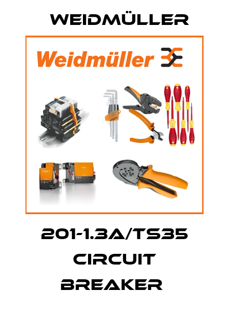 201-1.3A/TS35 CIRCUIT BREAKER  Weidmüller