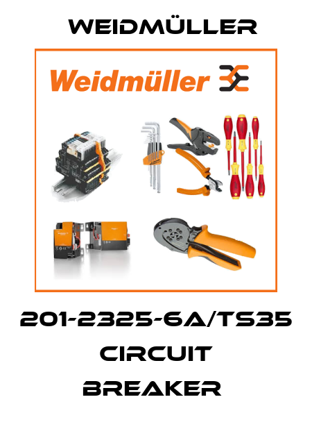 201-2325-6A/TS35 CIRCUIT BREAKER  Weidmüller
