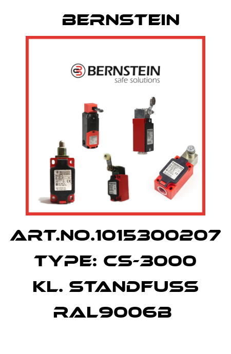Art.No.1015300207 Type: CS-3000 KL. STANDFUSS RAL9006B  Bernstein