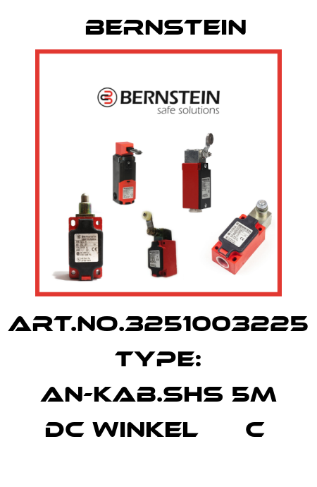 Art.No.3251003225 Type: AN-KAB.SHS 5M DC WINKEL      C  Bernstein