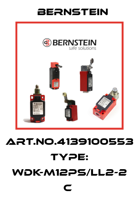 Art.No.4139100553 Type: WDK-M12PS/LL2-2              C  Bernstein
