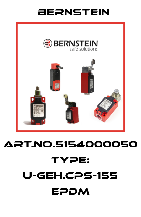 Art.No.5154000050 Type: U-GEH.CPS-155 EPDM Bernstein