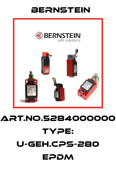 Art.No.5284000000 Type: U-GEH.CPS-280 EPDM Bernstein