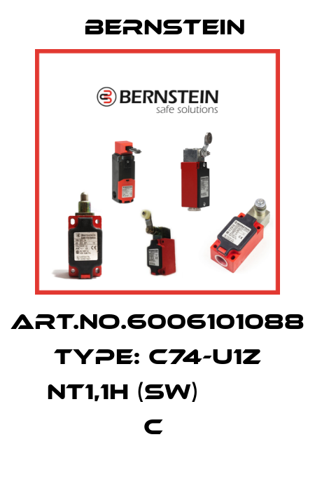 Art.No.6006101088 Type: C74-U1Z NT1,1H (SW)          C  Bernstein