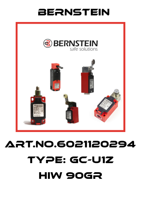 Art.No.6021120294 Type: GC-U1Z HIW 90GR Bernstein
