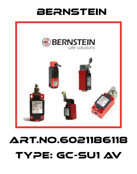 Art.No.6021186118 Type: GC-SU1 AV Bernstein