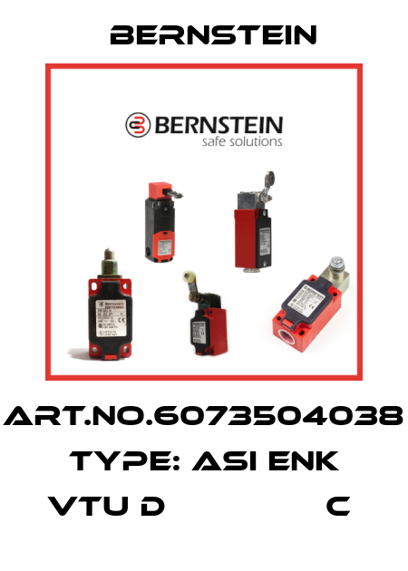 Art.No.6073504038 Type: ASI ENK VTU D                C  Bernstein