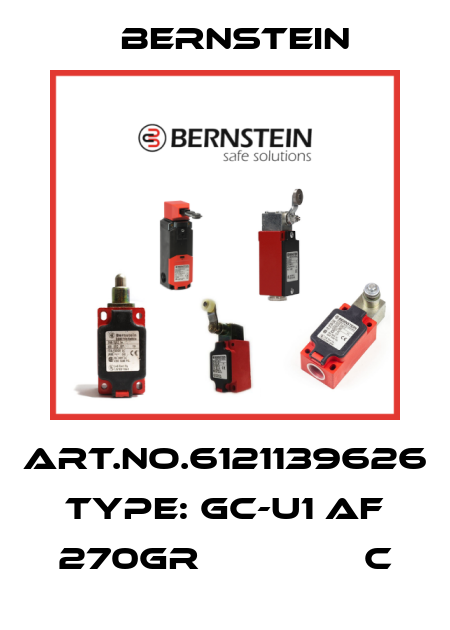 Art.No.6121139626 Type: GC-U1 AF 270GR               C Bernstein