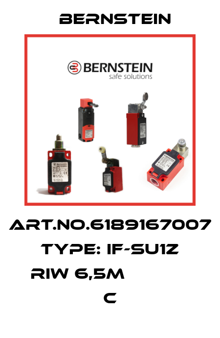 Art.No.6189167007 Type: IF-SU1Z RIW 6,5M             C Bernstein