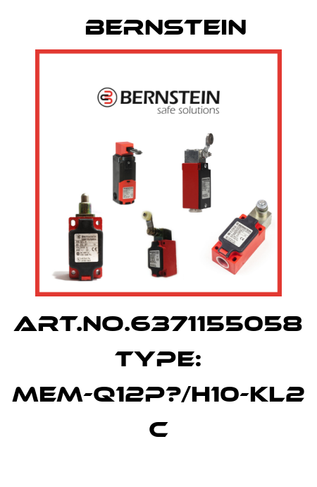 Art.No.6371155058 Type: MEM-Q12P?/H10-KL2            C Bernstein