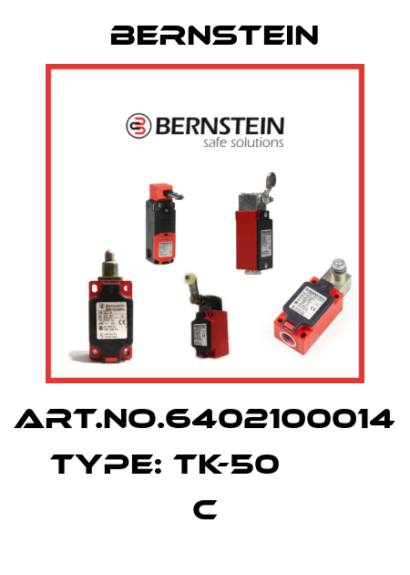 Art.No.6402100014 Type: TK-50                        C Bernstein