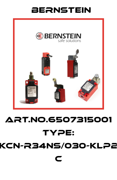 Art.No.6507315001 Type: KCN-R34NS/030-KLP2           C Bernstein