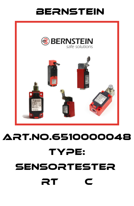 Art.No.6510000048 Type: SENSORTESTER       RT        C Bernstein
