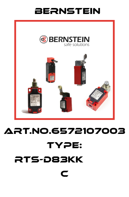 Art.No.6572107003 Type: RTS-D83KK                    C Bernstein