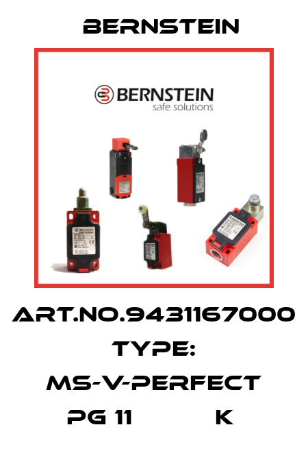 Art.No.9431167000 Type: MS-V-PERFECT PG 11           K  Bernstein