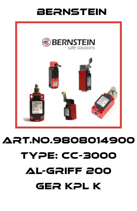 Art.No.9808014900 Type: CC-3000 AL-GRIFF 200 GER KPL K Bernstein