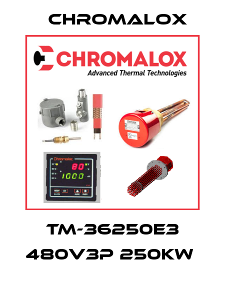 TM-36250E3 480V3P 250KW  Chromalox