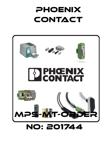 MPS-MT-ORDER NO: 201744  Phoenix Contact
