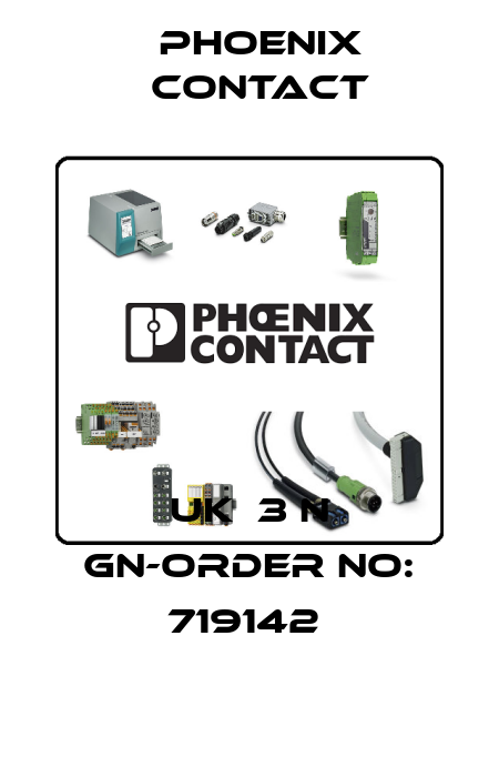 UK  3 N GN-ORDER NO: 719142  Phoenix Contact