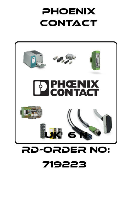 UK  6 N RD-ORDER NO: 719223  Phoenix Contact