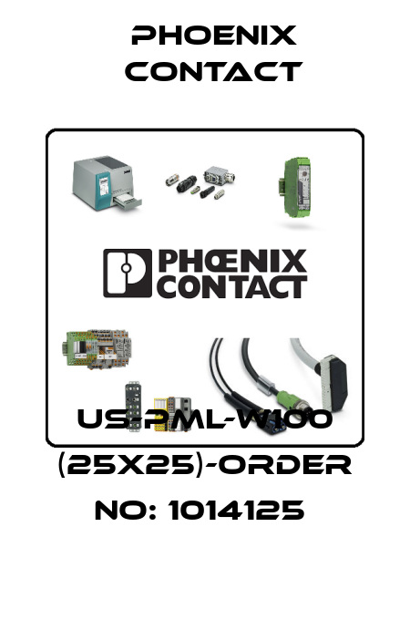 US-PML-W100 (25X25)-ORDER NO: 1014125  Phoenix Contact