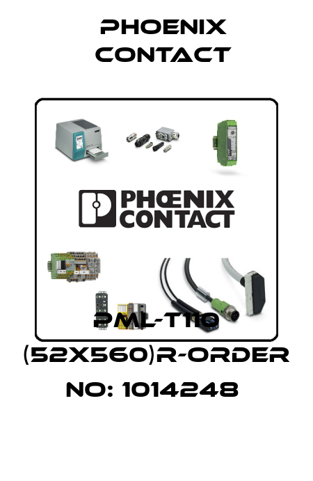 PML-T110 (52X560)R-ORDER NO: 1014248  Phoenix Contact