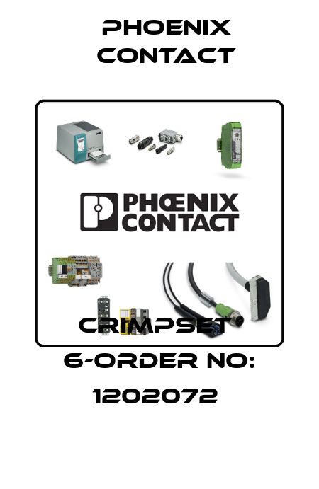 CRIMPSET  6-ORDER NO: 1202072  Phoenix Contact
