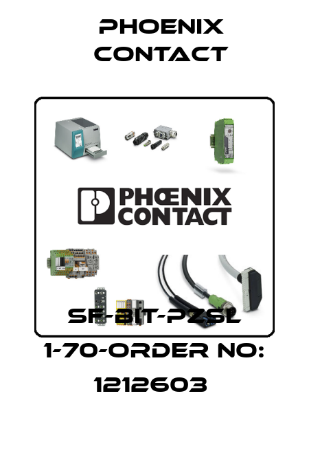 SF-BIT-PZSL 1-70-ORDER NO: 1212603  Phoenix Contact