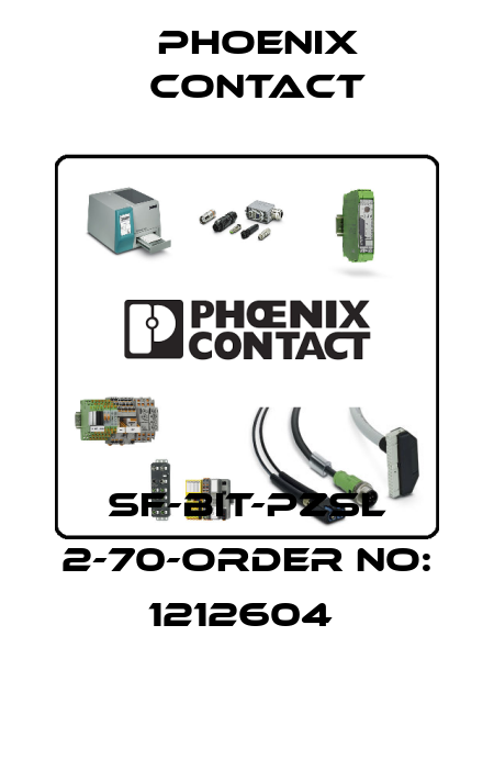 SF-BIT-PZSL 2-70-ORDER NO: 1212604  Phoenix Contact