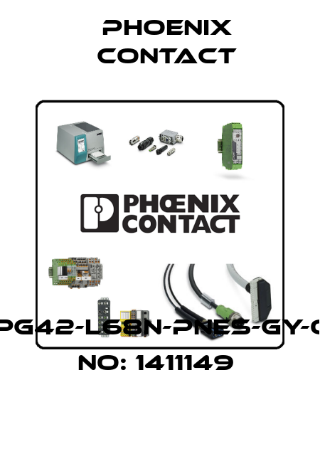 G-INS-PG42-L68N-PNES-GY-ORDER NO: 1411149  Phoenix Contact
