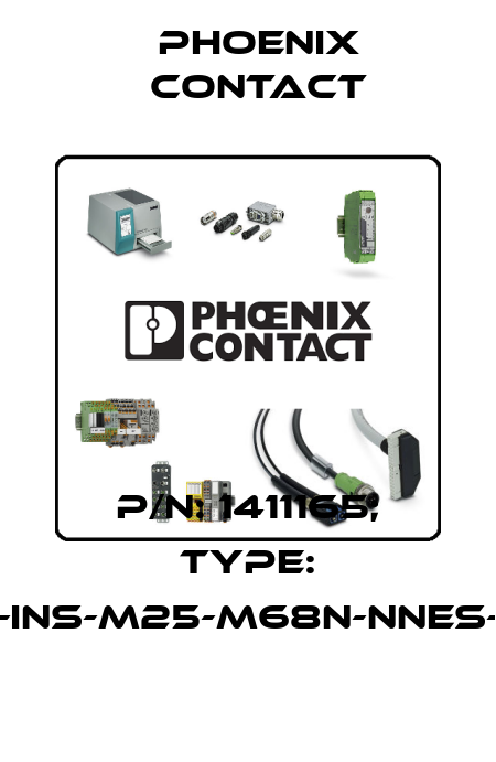 p/n: 1411165; Type: G-INS-M25-M68N-NNES-S Phoenix Contact