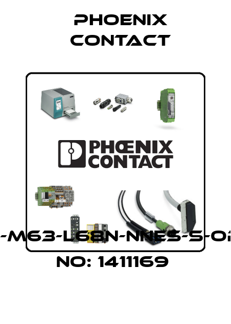 G-INS-M63-L68N-NNES-S-ORDER NO: 1411169  Phoenix Contact