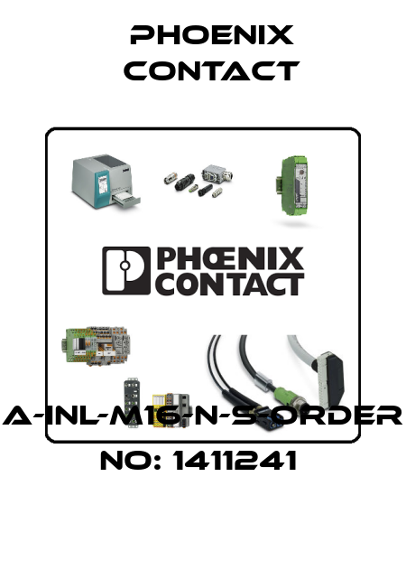 A-INL-M16-N-S-ORDER NO: 1411241  Phoenix Contact